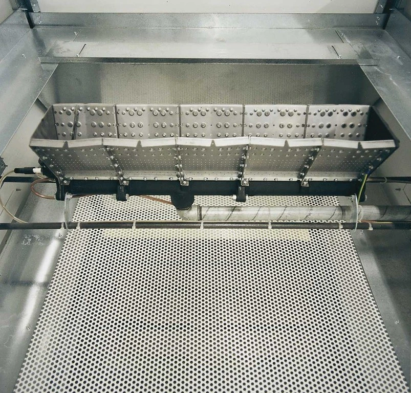 Brûleur à gaz cabine de peinture propre